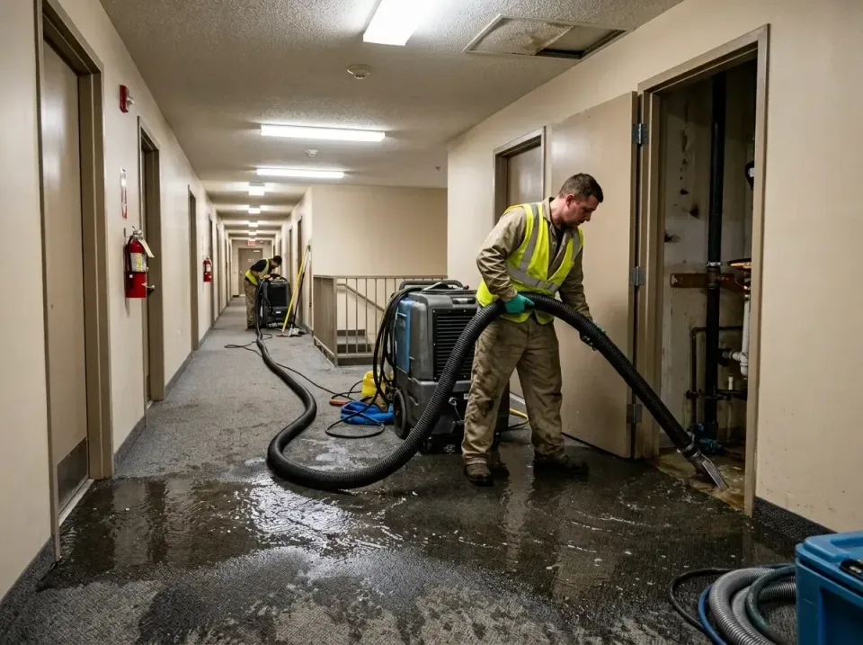 multi-unit-apartment-hallway-f-005 — frequently asked questions, Emergency Burst Pipe Water Extraction & Removal in Laguna W…